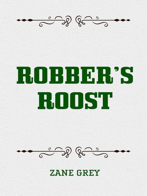 cover image of Robber's Roost